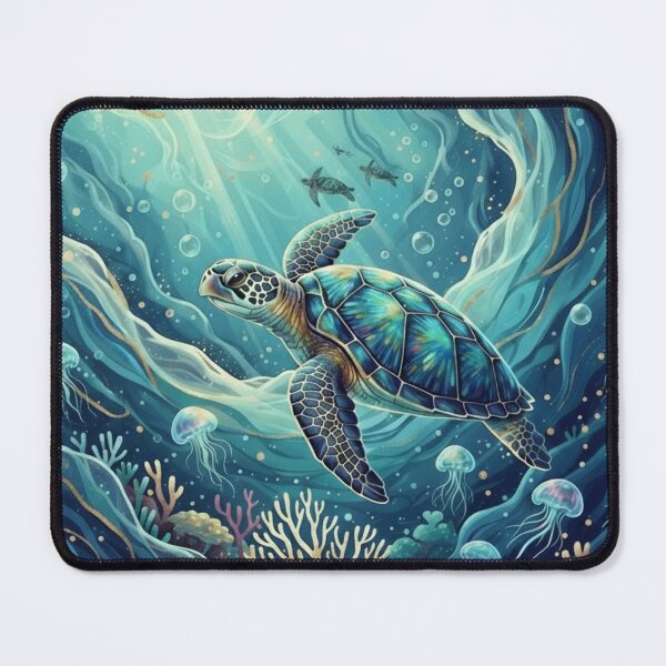 Item preview, Sea turle in the Blue Ocean  designed and sold by Redist Creations.