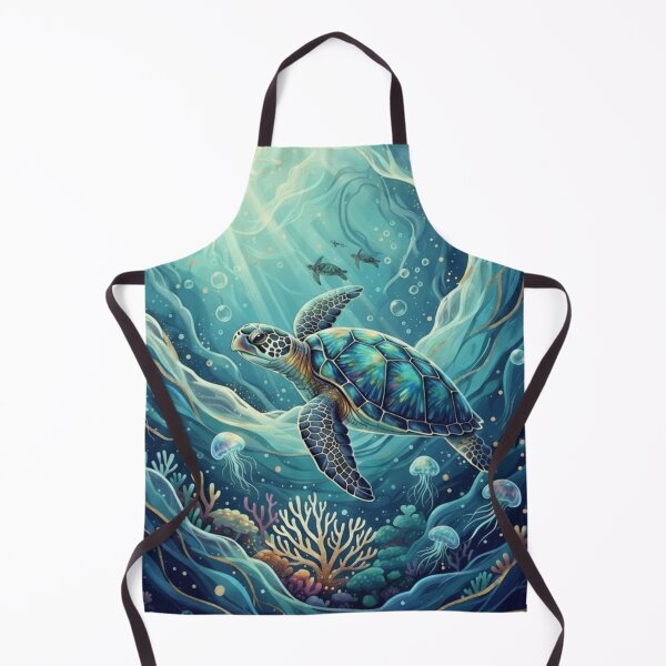 Item preview, Sea turle in the Blue Ocean designed and sold by Redist Creations.