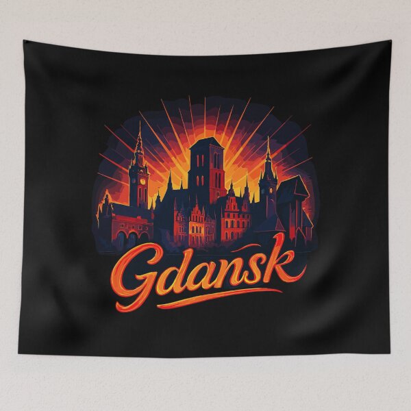 Item preview, Danzig Gdansk Ciudad Dorada Mar Báltico Polonia Regalo designed and sold by Pineapple-Tree.