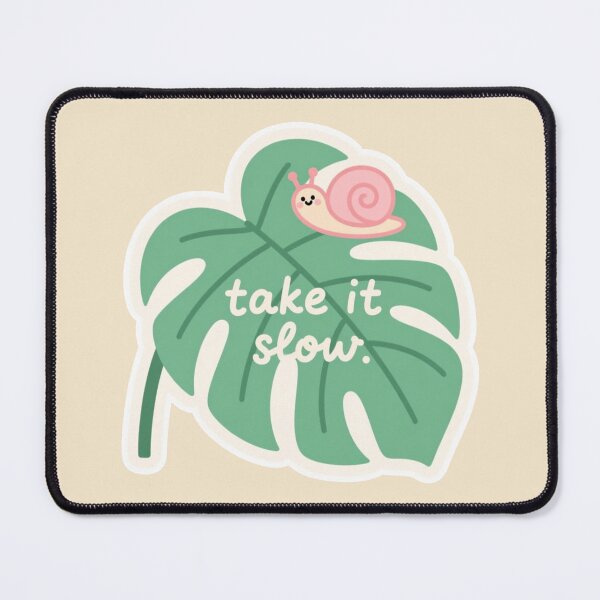 Item preview, Happy snail - Take It Slow designed and sold by OpenWaysArt.