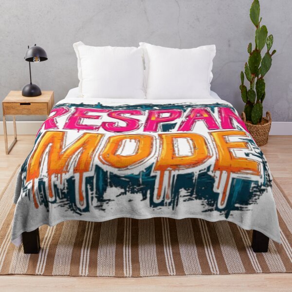 Item preview, Respawn Mode Neon Text designed and sold by AlexLineArt.