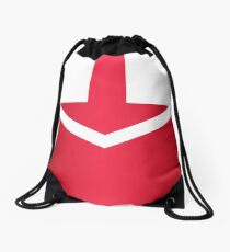 Time Force Red Drawstring Bag