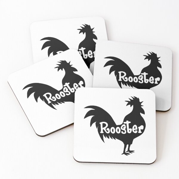 Item preview, Rooster Silhouette – Fun Retro Farm Animal Design designed and sold by Dragonfly-10.
