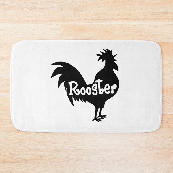 Item preview, Rooster Silhouette – Fun Retro Farm Animal Design designed and sold by Dragonfly-10.