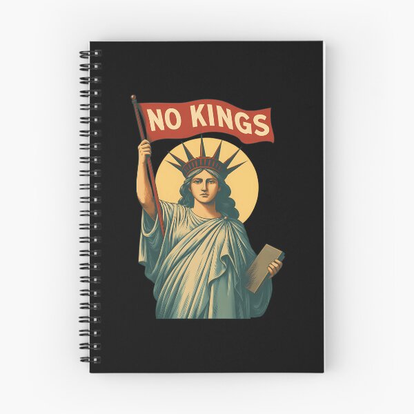 Item preview, No Kings Protest Art Vintage designed and sold by AsleyAbbate.