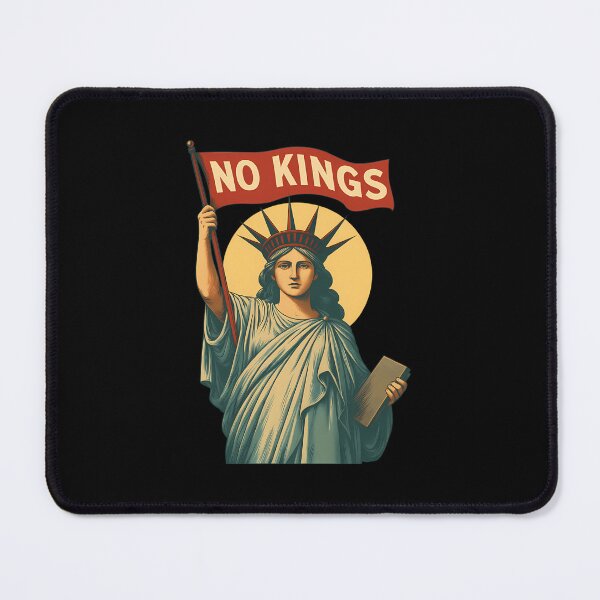 Item preview, No Kings Protest Art Vintage designed and sold by AsleyAbbate.