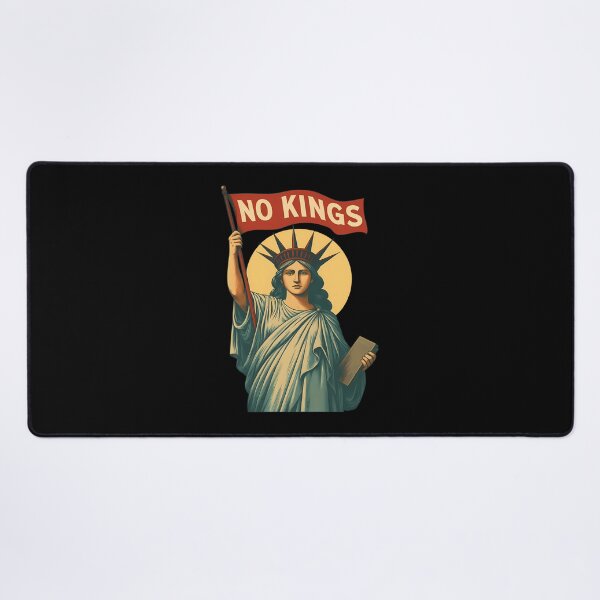 Item preview, No Kings Protest Art Vintage designed and sold by AsleyAbbate.