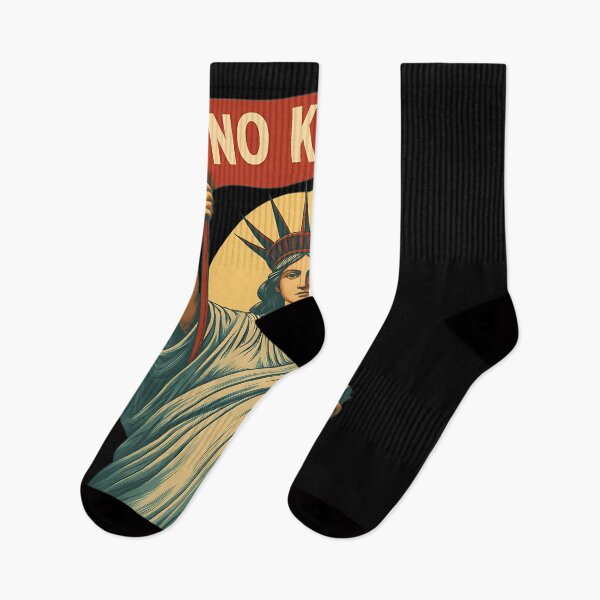 Item preview, No Kings Protest Art Vintage designed and sold by AsleyAbbate.