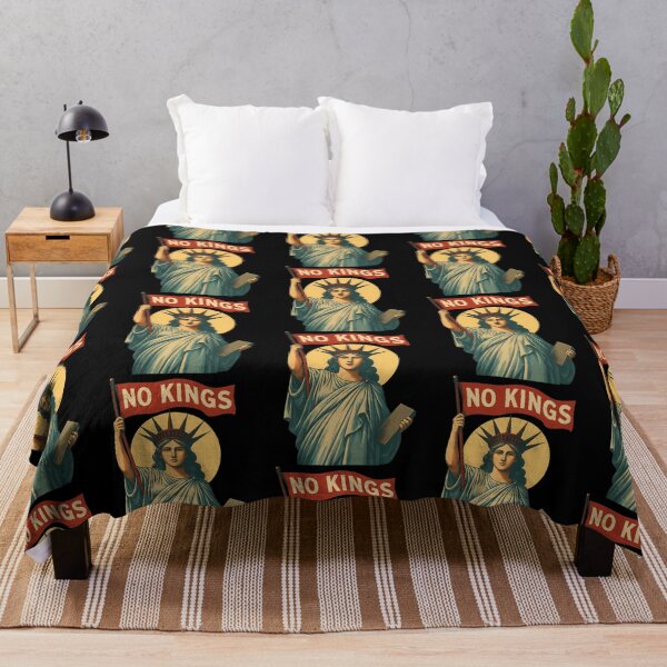 Item preview, No Kings Protest Art Vintage designed and sold by AsleyAbbate.