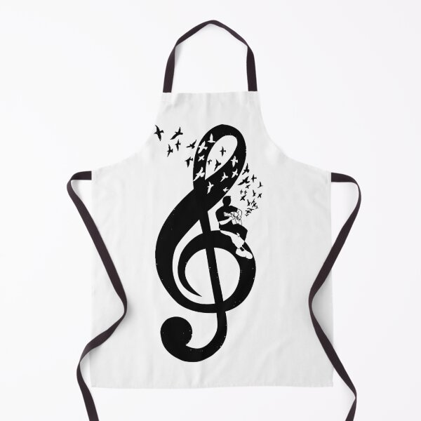 Item preview, Treble Clef - Acoustic guitar designed and sold by barmalisiRTB.