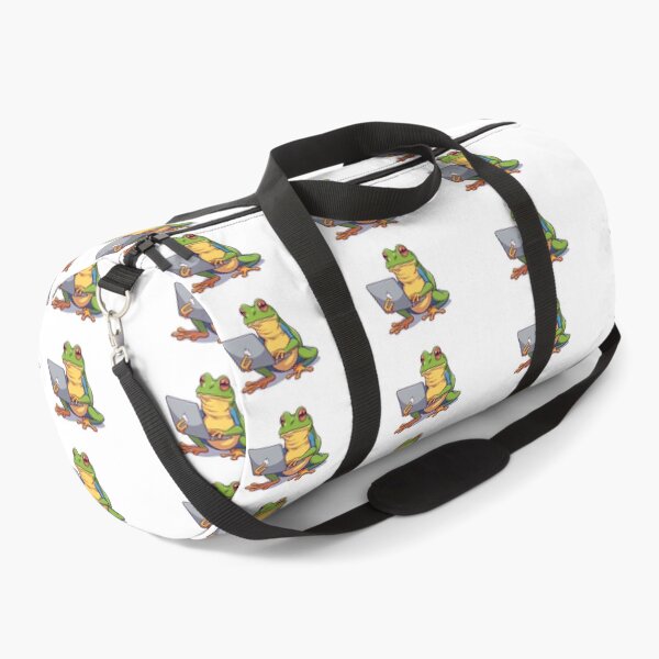 Item preview, Tech‑Savvy Frog designed and sold by Chill Doodles.