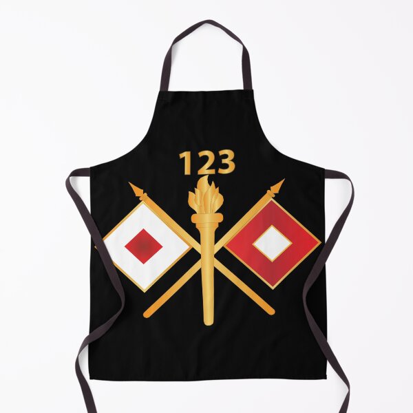 Item preview, Army - 123rd Signal Battalion Branch with BN Number wo Txt X 300 designed and sold by Military Insignia Products.
