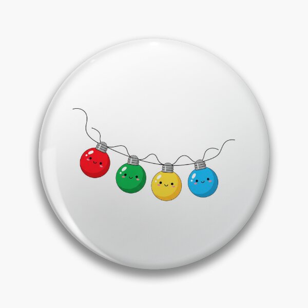 Item preview, Cute Kawaii Christmas Lights designed and sold by istoriadesign.