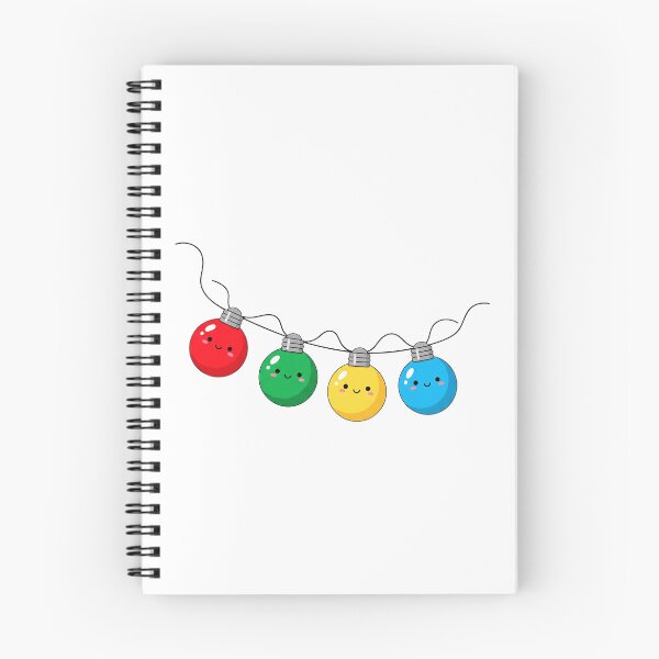 Item preview, Cute Kawaii Christmas Lights designed and sold by istoriadesign.