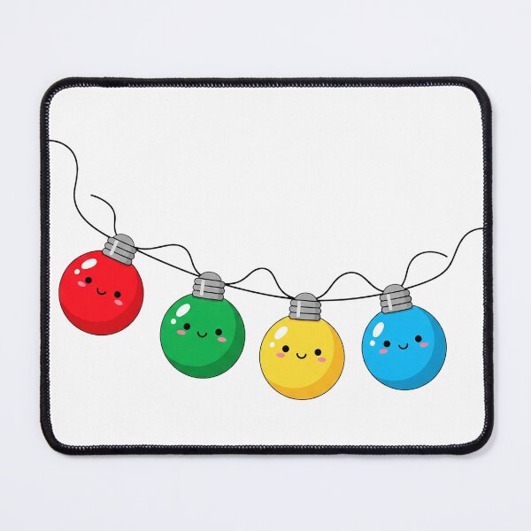 Item preview, Cute Kawaii Christmas Lights designed and sold by istoriadesign.