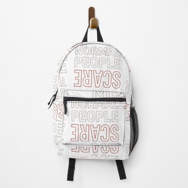 Item preview, Normal People Scare Me Typography designed and sold by SnappyPNG.