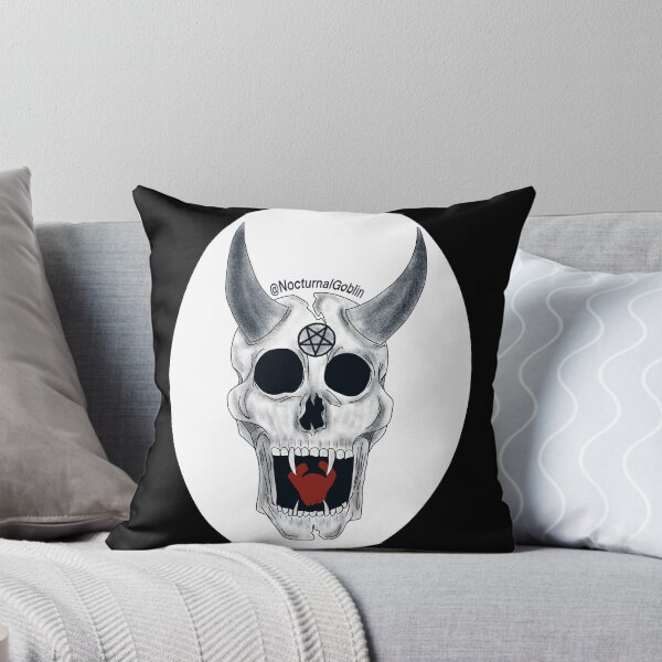 Item preview, Pentagram Skull designed and sold by NocturnalGoblin_.