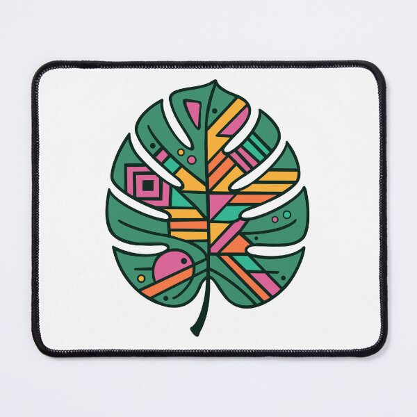 Item preview, Geometric Monstera Leaf designed and sold by PolinaMirralisa.