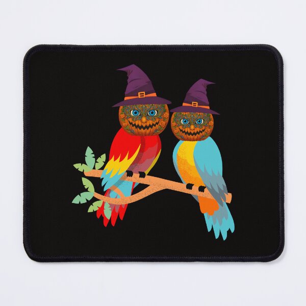 Item preview, Halloween Birds with Pumpkin Masks designed and sold by GorinART.