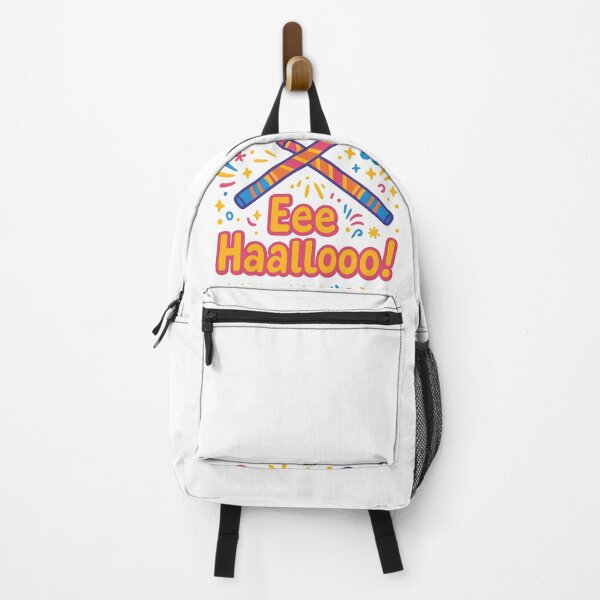 Item preview, Navratri Special Eee Haalloo Colorful Dandiya Dance Sticker designed and sold by Kruti Collection.