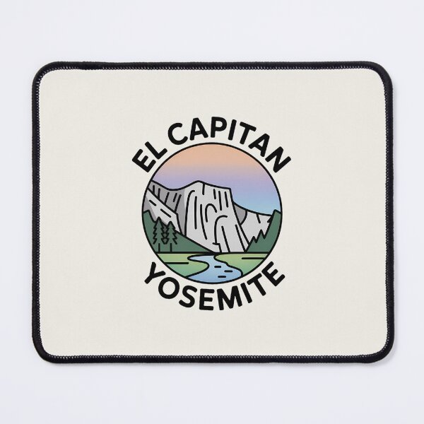 Item preview, Minimalist Pastel Artline El Capitan Yosemite Sticker designed and sold by Horizon Tales.