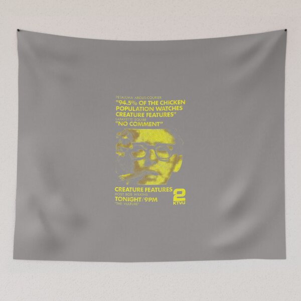 Item preview, BOB-WILKINS-HORROR-HOST-CREATURE-FEATURE designed and sold by JamieLThompson.