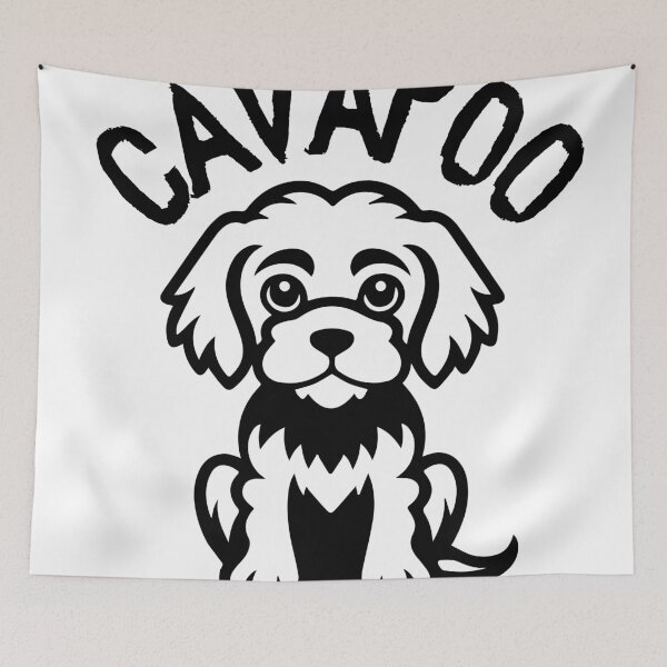 Item preview, Cavapoo Dog T-shirt -  Cute Cavapoo puppy lover shirt. designed and sold by nasimaakter.