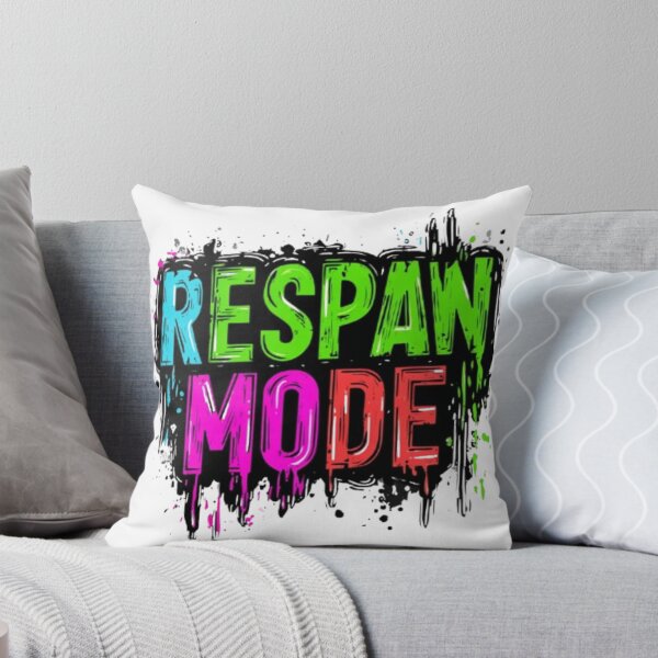 Item preview, Respawn Mode Minimalist Text designed and sold by AlexLineArt.