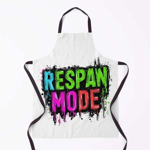 Item preview, Respawn Mode Minimalist Text designed and sold by AlexLineArt.