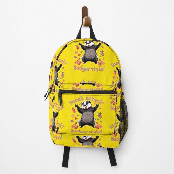 Item preview, . Feel the power of”snack attack! Snack attack Badgerstyle designed and sold by Creative-Sanc.