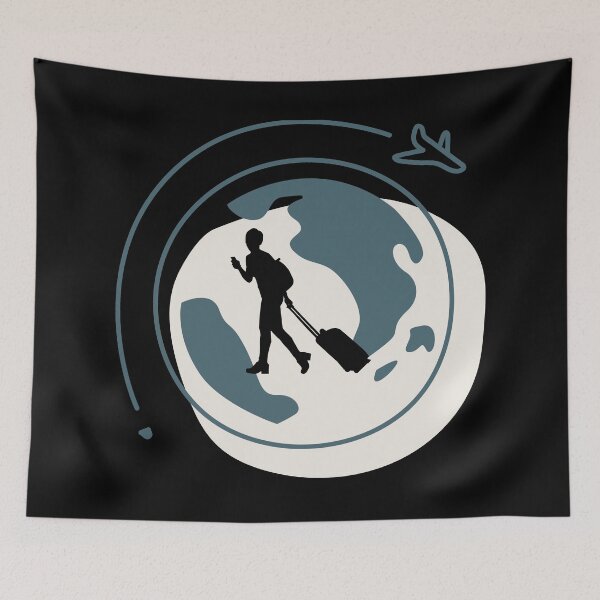 Item preview, Travel the World – Adventure Awaits designed and sold by CozyInkdesign.