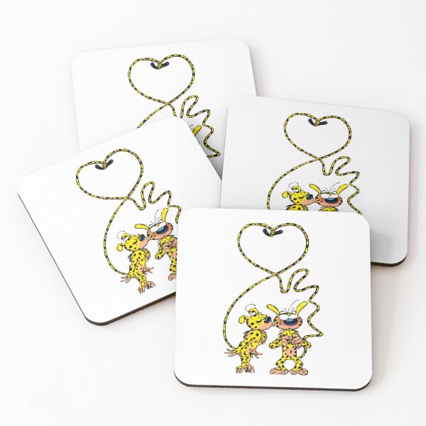 Item preview, Marsupilami and girl kissing Marsupilami & Spirou designed and sold by ehemoc-hrane.