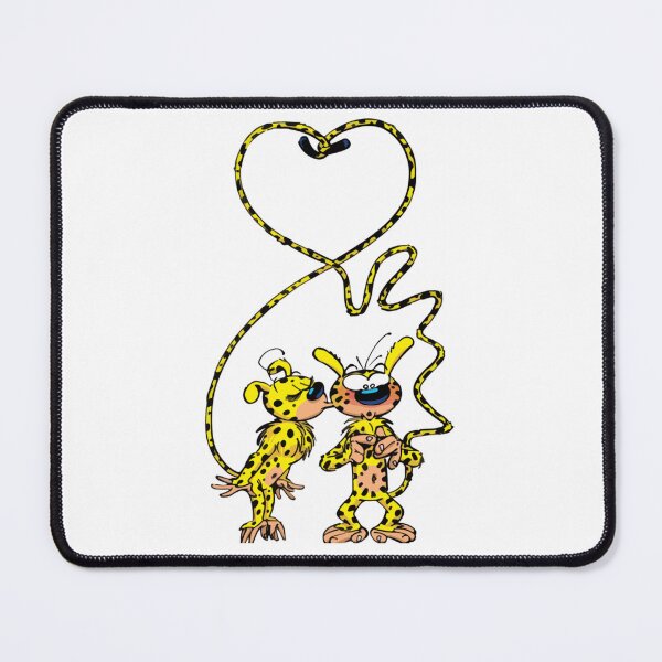 Item preview, Marsupilami and girl kissing Marsupilami & Spirou designed and sold by ehemoc-hrane.