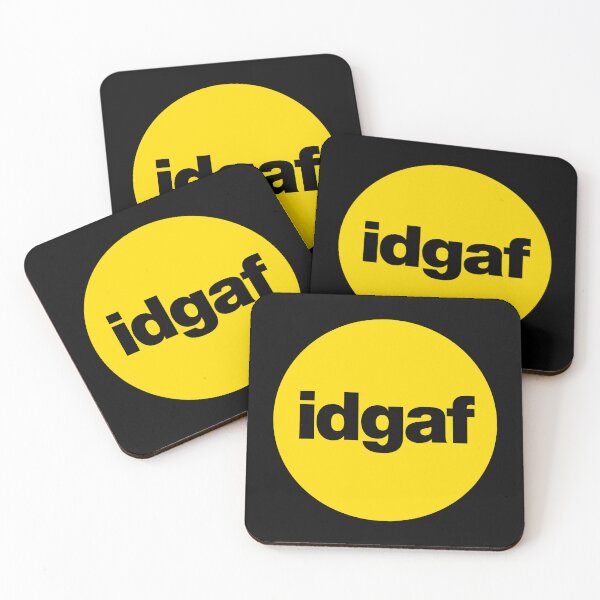 Item preview, idgaf designed and sold by The Common Tee.