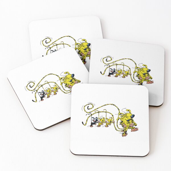 Item preview, Marsupilami babies hanging on tail Marsupilami & Spirou designed and sold by ehemoc-hrane.