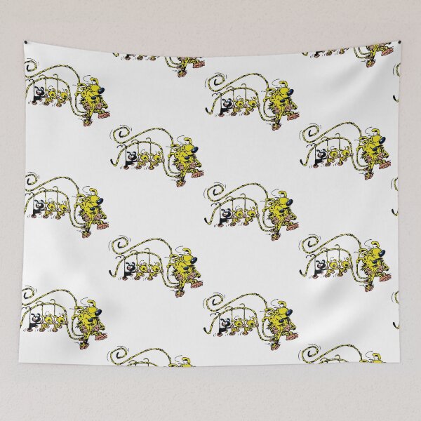 Item preview, Marsupilami babies hanging on tail Marsupilami & Spirou designed and sold by ehemoc-hrane.