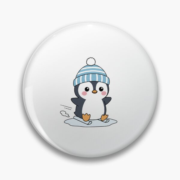 Item preview, Cute Kawaii Skiing Penguin designed and sold by istoriadesign.