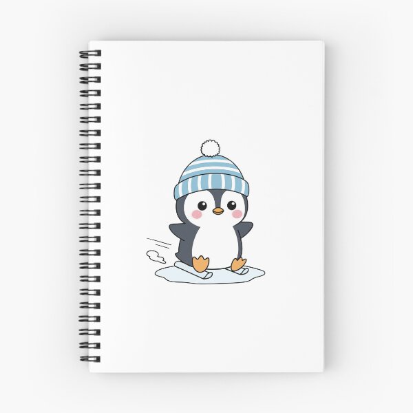 Item preview, Cute Kawaii Skiing Penguin designed and sold by istoriadesign.