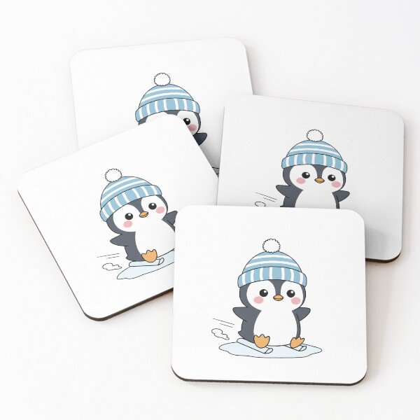 Item preview, Cute Kawaii Skiing Penguin designed and sold by istoriadesign.