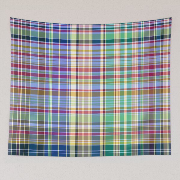 Item preview, Madre Colorful Plaid Seamless Repeat designed and sold by Sharon Schwalbe.