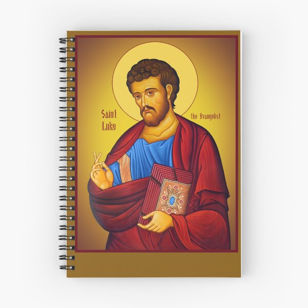 Item preview, Saint Apostle Luke  Evangelist  Orthodox icon  designed and sold by orthodox-icon.