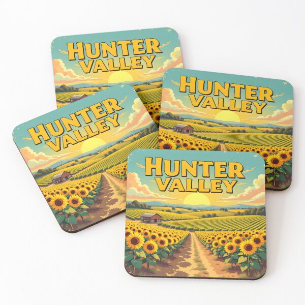Item preview, Hunter Valley, New South Wales: Vintage-Style Painterly Travel Poster designed and sold by LSVart.