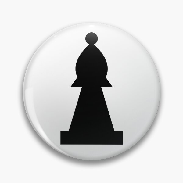 Item preview, Minimalist Chess Bishop Piece designed and sold by missbobbit.