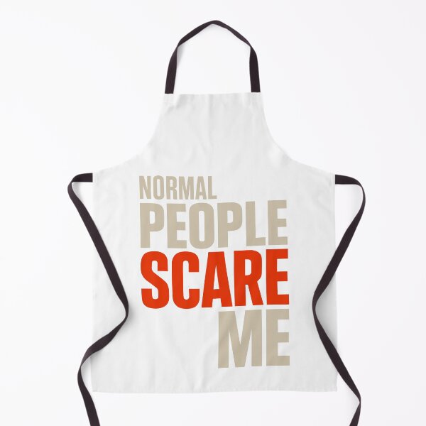 Item preview, Normal People Scare Me Bold Text designed and sold by SnappyPNG.