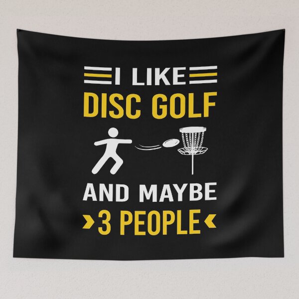 Item preview, I Like 3 People Disc Golf designed and sold by xaviajames9.