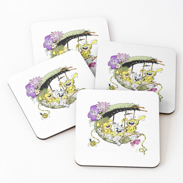 Item preview, Marsupilami in nest with family Marsupilami & Spirou designed and sold by ehemoc-hrane.