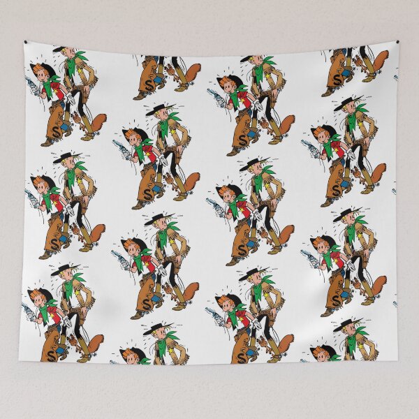 Item preview, Spirou Happy Retro Vintage Marsupilami & Spirou designed and sold by ehemoc-hrane.