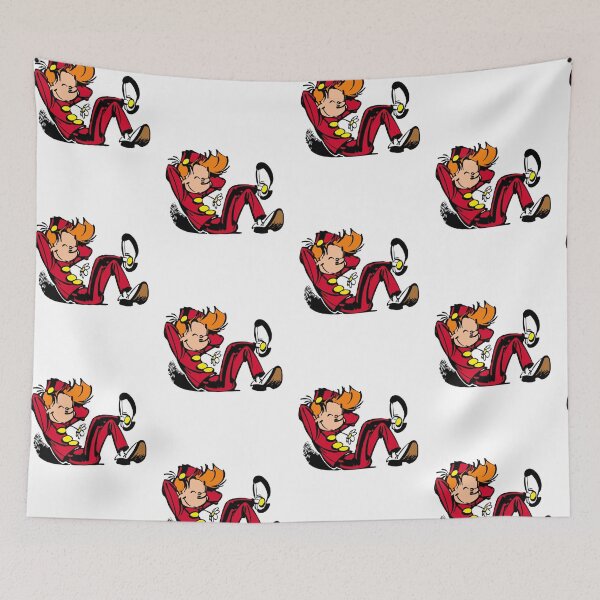 Item preview, Spirou Happy Retro Vintage Marsupilami & Spirou 2 designed and sold by ehemoc-hrane.