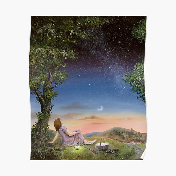 The Astronomy picnic Poster