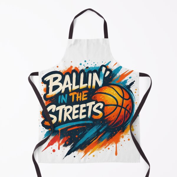Item preview, Ballin’ in the Streets Basketball Art designed and sold by ArtSpark Studio.